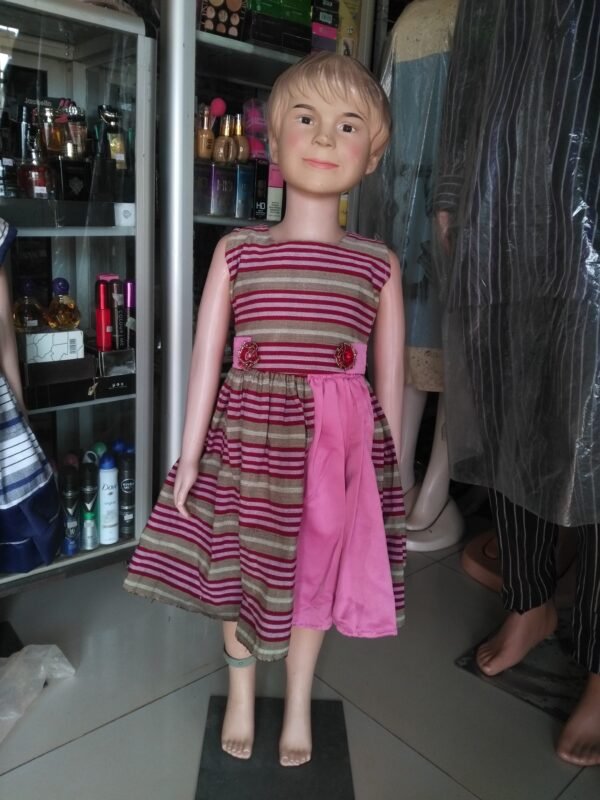Robe fille en pagne tissé – Image 3