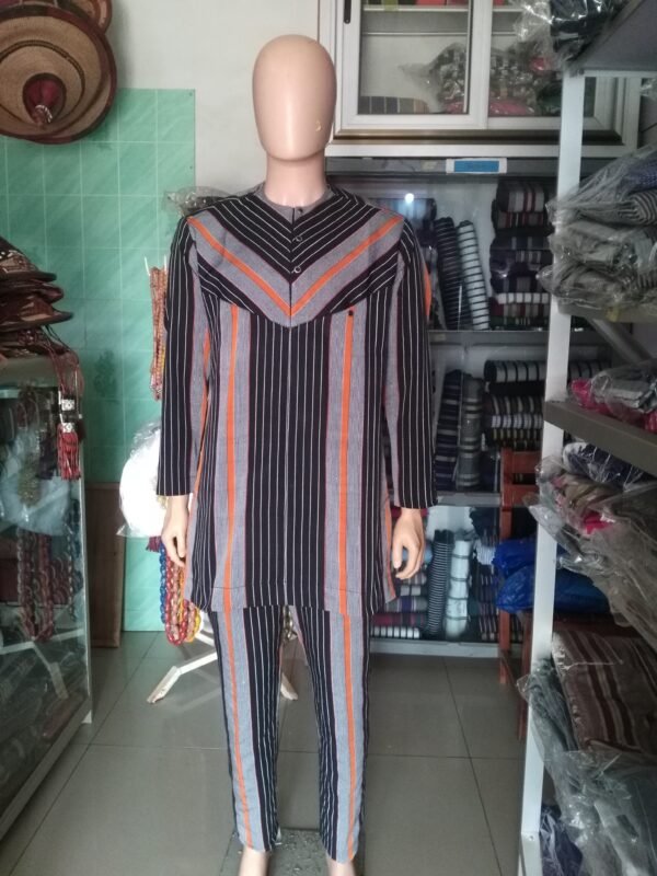Modèle goodluck en pagne tissé