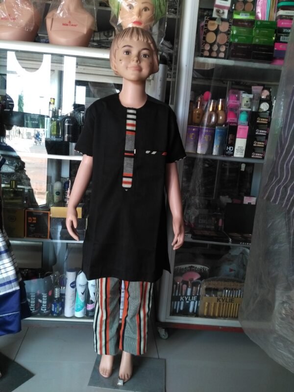 Goodluck en pagne tissé mélange tissu enfant