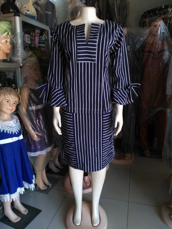 Robe en pagne tissé simple – Image 3
