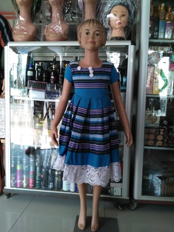 Robe fille en pagne tissé – Image 4