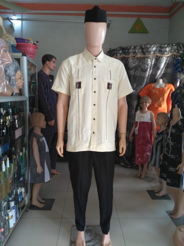 Chemise en pagne tissé – Image 3