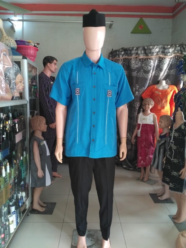 Chemise en pagne tissé – Image 2
