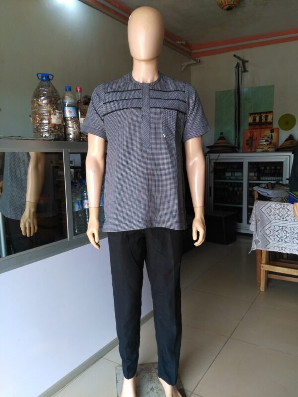 Chemise en pagne tissé – Image 3