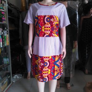 Robe en tissu