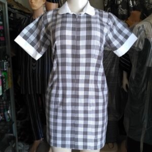 Robe en pagne tissé